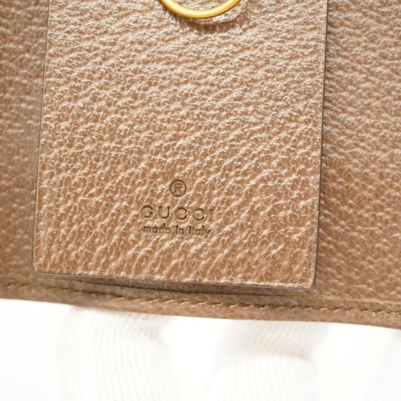 Gucci Key Case Ophidia 603732 Brown Beige Men's Women's - Picture 4 of 10